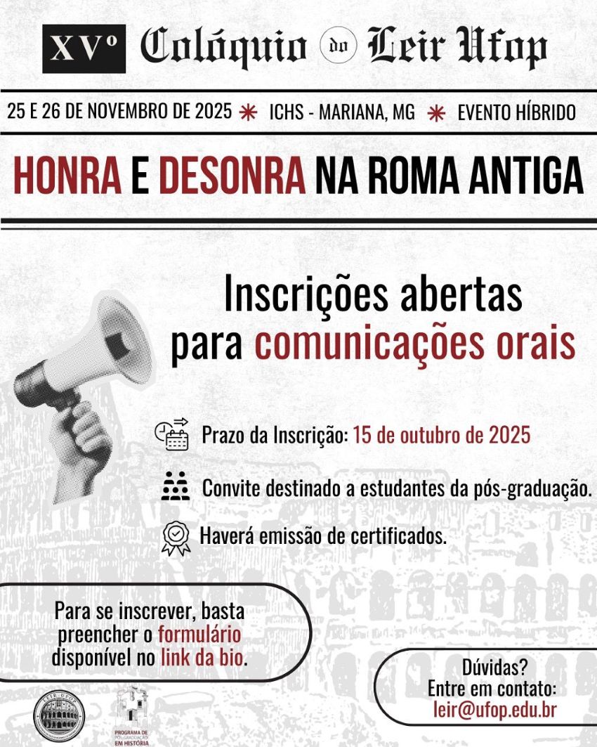 Banner de divulgação do evento.