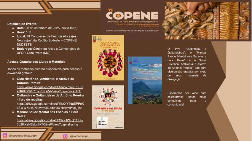 Banner de divulgação do evento