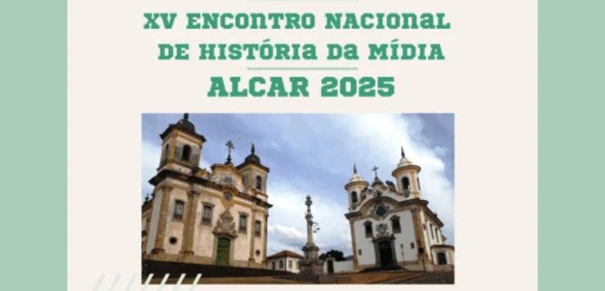 banner XV Encontro Nacional de História da Mídia 