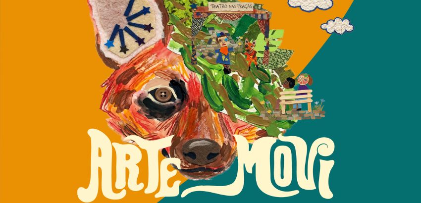 Arte com a logo do "Arte Movi"