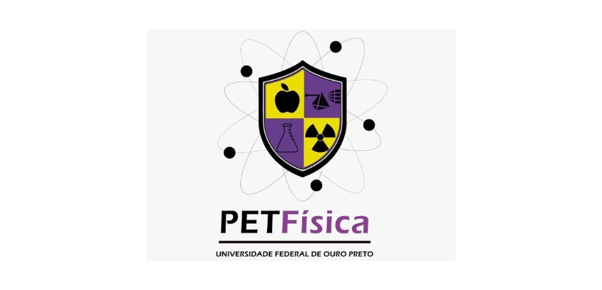 Logo do Programa de Educação Tutorial - PET Física da Universidade Federal de Ouro Preto (UFOP)