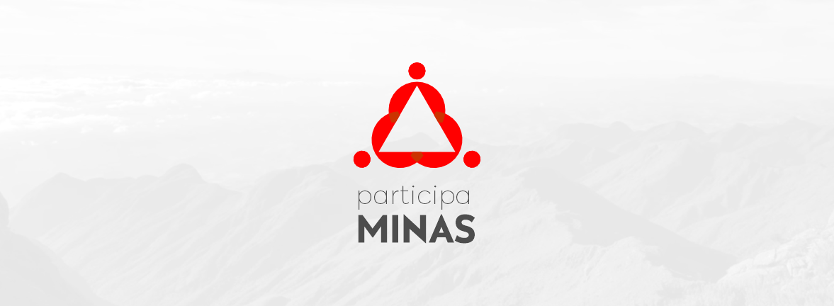 imagem com um triangulo e os dizeres "Participa Minas"