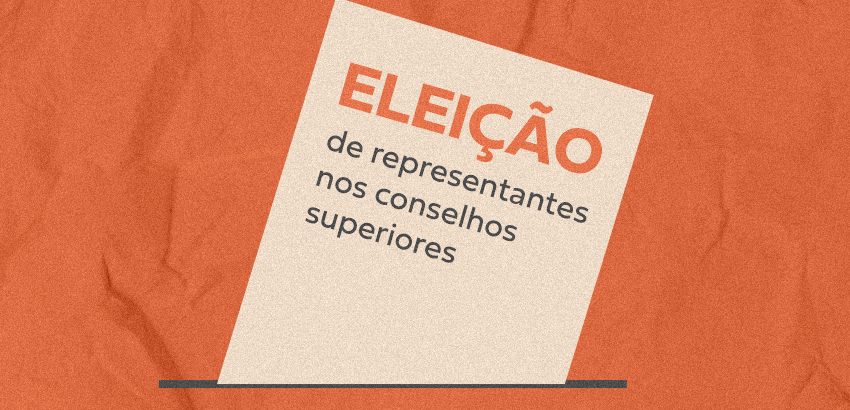 Banner de divulgação da eleição