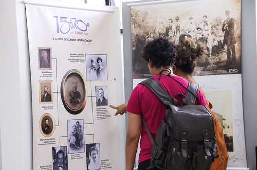 A exposição une o legado das famílias Gorceix e Guimarães