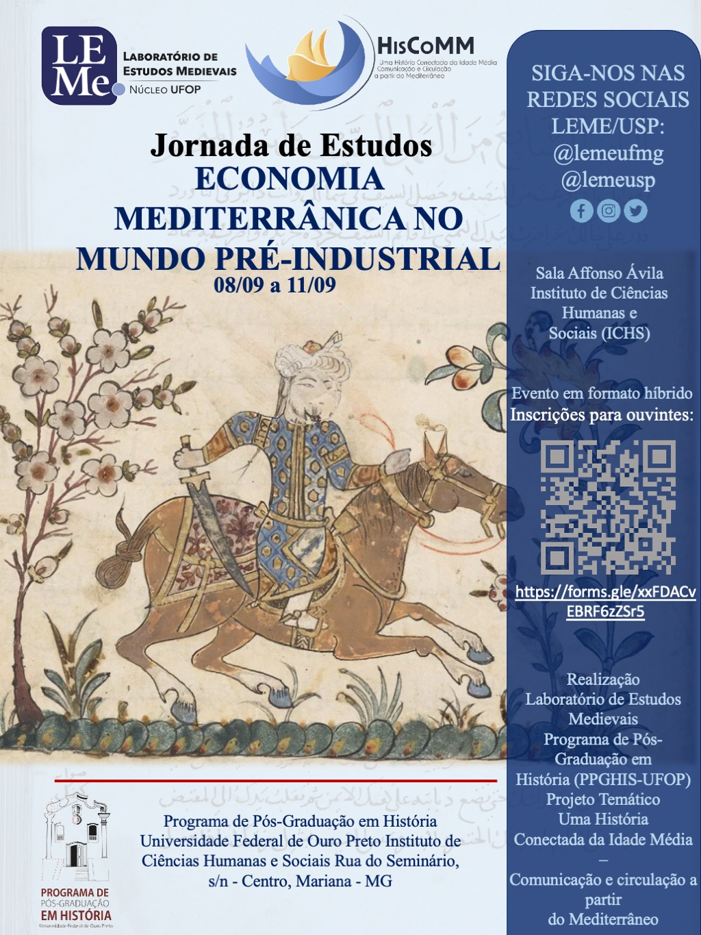 Banner de divulgação do evento