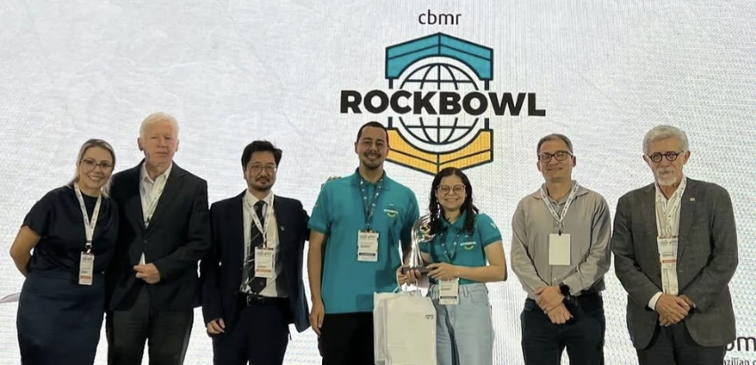 Equipe da UFOP vencedora do RockBowl 2026