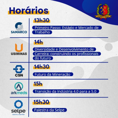 1ª Mostra de Empresas da Escola de Minas