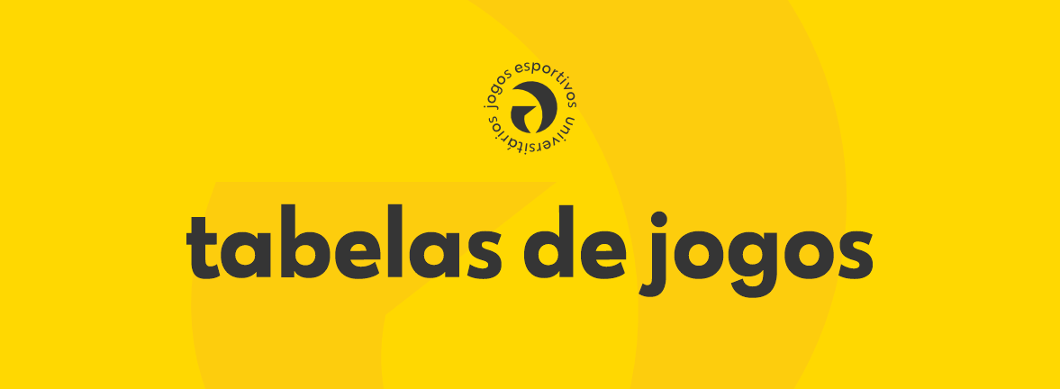 Tabela de jogos do JEU