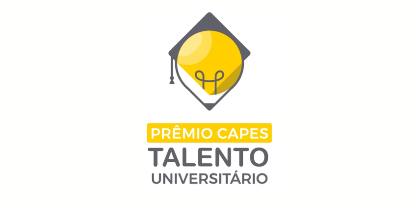 Logo Prêmio CAPES Talento Universitário.