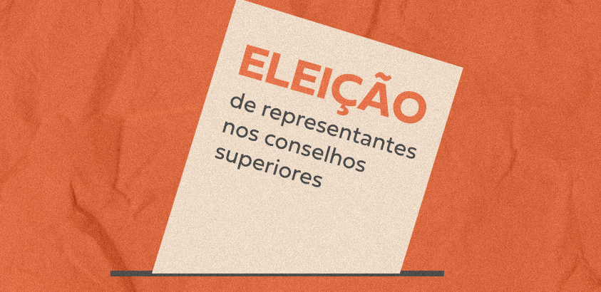 Banner de divulgação da eleição