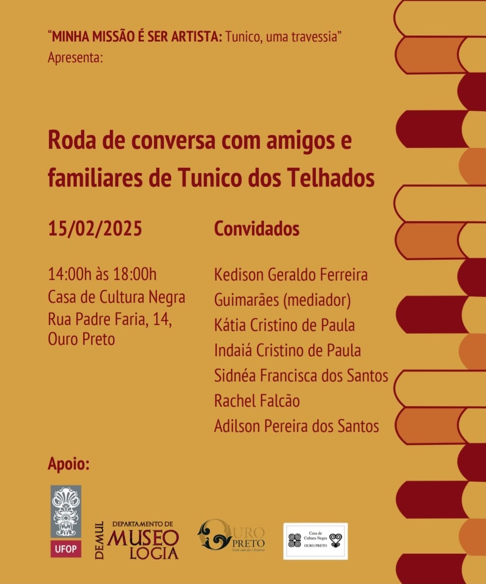 Card de programação da roda de conversa