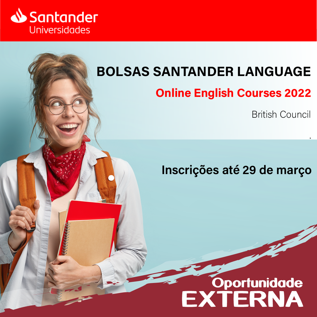 Santander oferece bolsas para cursos online de aprimoramento de inglês ...