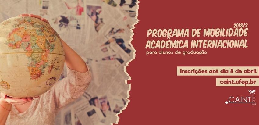 Inscrições Abertas Para Mobilidade Acadêmica Internacional